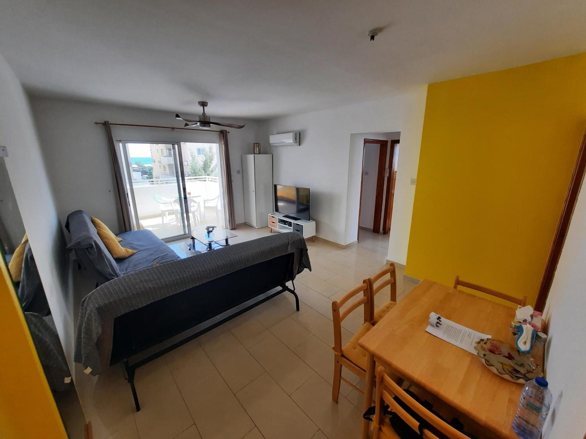 Large Apt 2 Bedrooms Sea View & 2 Balconies Larnaka Exterior foto